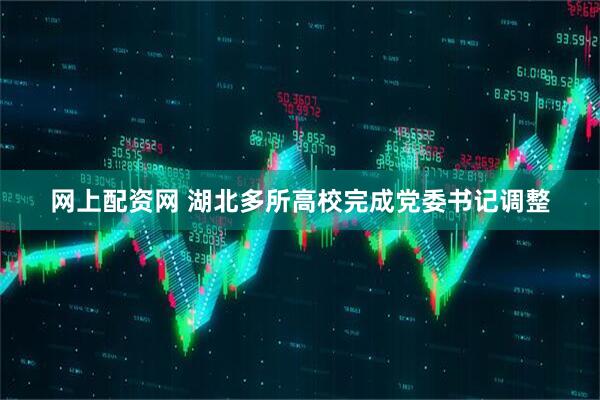 网上配资网 湖北多所高校完成党委书记调整